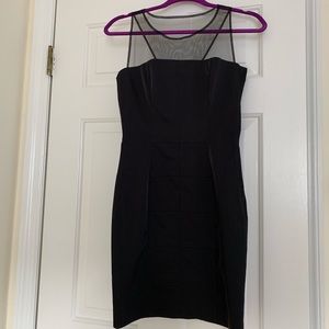 Tight sexy little black dress